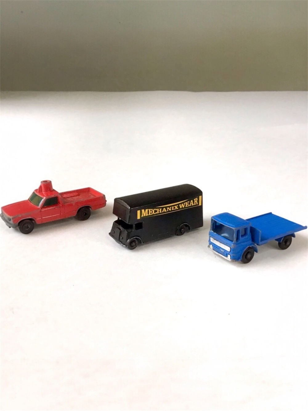 Vintage Matchbox Lesney Diecast Trucks Lot of 3 IMPERFECT Vehicles #38, #46, #60